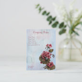 Blume Magic 2012 Pocket Calendar Visitenkarte (Stehend Vorderseite)