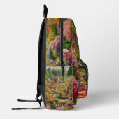 Blume Magic - ein Farbparadies Bedruckter Rucksack (Links)