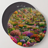 Blume Magic - ein Farbparadies Button (Vorne & Hinten)