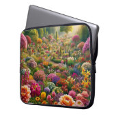 Blume Magic - ein Farbparadies Laptopschutzhülle (Vorderseite Links)