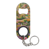 Blume Magic - ein Farbparadies Mini Flaschenöffner (Rückseite)