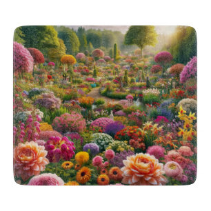 Blume Magic - ein Farbparadies Schneidebrett