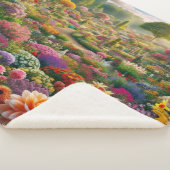 Blume Magic - ein Farbparadies Sherpadecke (3/4)