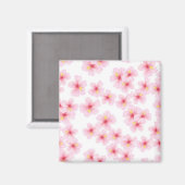 Blume Magnet (Vorderseite/Rückseite)