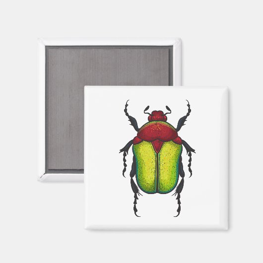 Blume Magnet (Vorderseite/Rückseite)