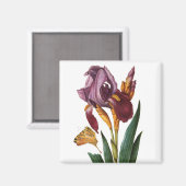 Blume Magnet (Vorderseite/Rückseite)