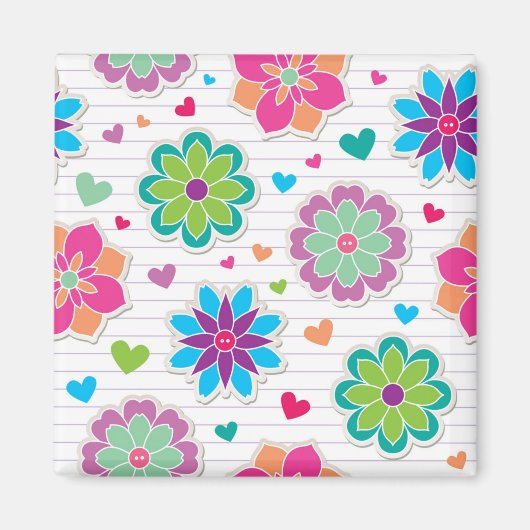 Blume Magnet (Vorne)
