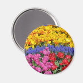 Blume Magnet (Vorderseite/Rückseite)