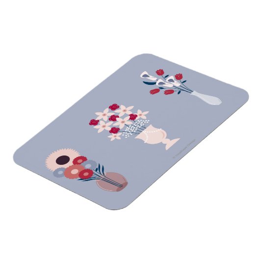 Blume Magnet (Linke Seite)