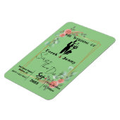 Blume Magnet (Linke Seite)