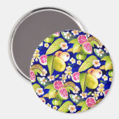 Blume Magnet (Vorderseite/Rückseite)