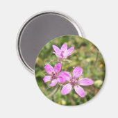 Blume Magnet (Vorderseite/Rückseite)