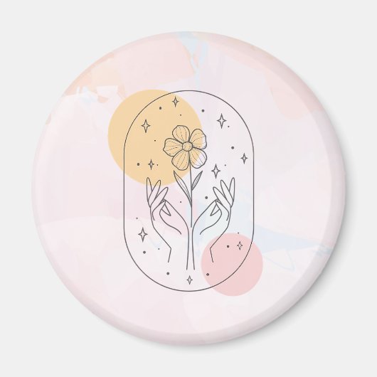 Blume Magnet (Vorne)