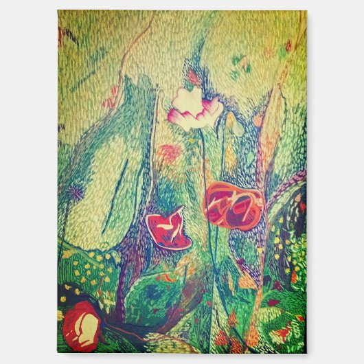 Blume Magnet (Vorderseite)