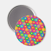 Blume Magnet (Vorderseite/Rückseite)