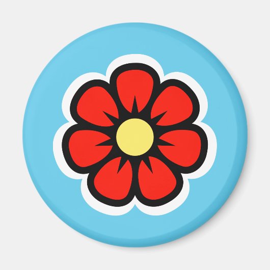 Blume Magnet (Vorne)