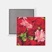Blume Magnet (Vorderseite/Rückseite)