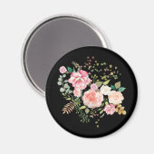 Blume Magnet (Vorderseite/Rückseite)