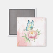 Blume Magnet (Vorderseite/Rückseite)