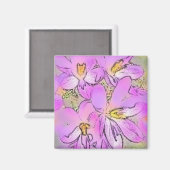 BLUME MAGNET (Vorderseite/Rückseite)