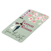 Blume Magnet (Linke Seite)