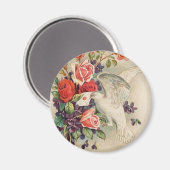 Blume Magnet (Vorderseite/Rückseite)