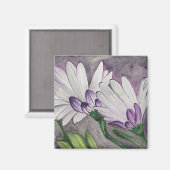 Blume Magnet (Vorderseite/Rückseite)