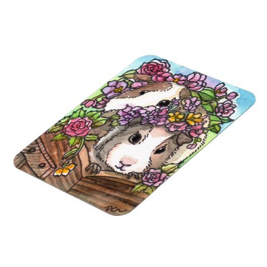 Blume Magnet (Linke Seite)