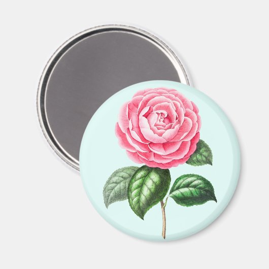 Blume Magnet (Vorderseite/Rückseite)