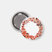 Blume Magnet (Vorderseite/Rückseite)