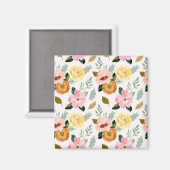 Blume Magnet (Vorderseite/Rückseite)