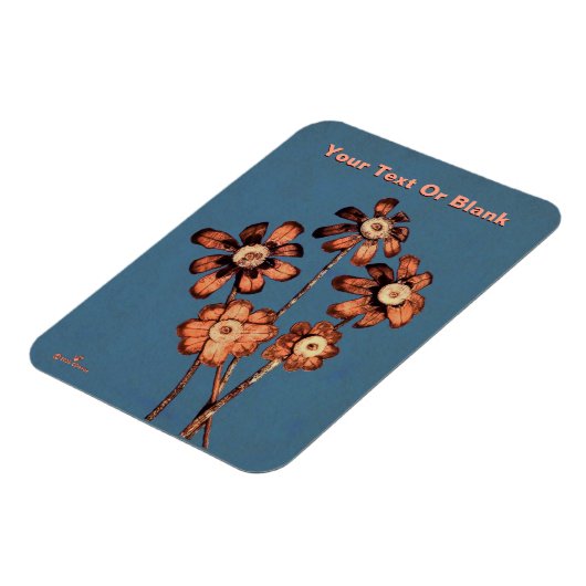 Blume Magnet (Linke Seite)