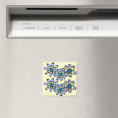 BLUME MAGNET - GLÜCKLICHE BLUME - BLUME POWER (In Situ (Geschirrspüler))
