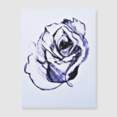 Blume Magnetkarte (Vorderseite)