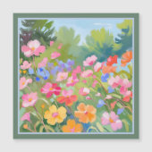 Blume Magnetkarte (Vorderseite)