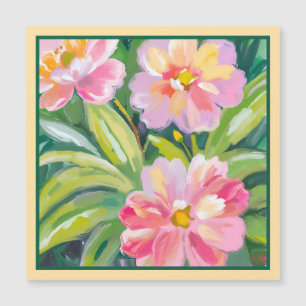 Blume Magnetkarte