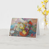 Blume, Magnus Enckell Karte (Gelbe Blume)