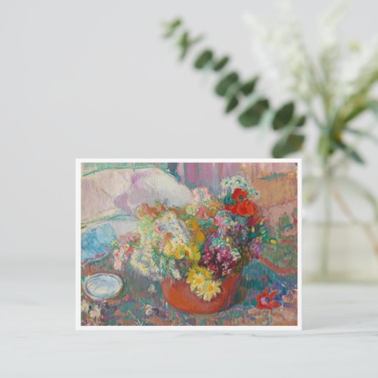 Blume, Magnus Enckell Postkarte (Stehend Vorderseite)