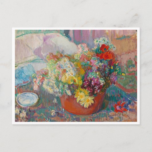 Blume, Magnus Enckell Postkarte (Vorderseite)