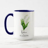 Blume Mai Lily of the Valley Tasse (Links)