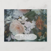 Blume Malen Hochzeit Einladung UAWG mit Foto (Vorderseite)