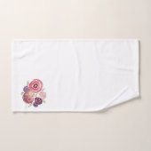 Blume Malerei Badetuch Set (Handtuch)