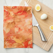 Blume Malerei Küchentuch (Viertel Falte)