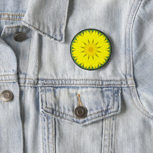 Blume Mandala 03 Button (Beispiel)