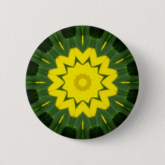 Blume Mandala 06 Button (Vorderseite)