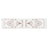 Blume Mandala 1 Kurzer Tischläufer (Horizontal)