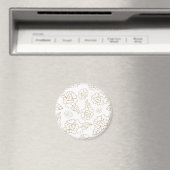 Blume Mandala 2 Magnet (In Situ (Geschirrspüler))