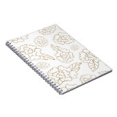 Blume Mandala 2 Notizblock (Rechte Seite)