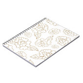 Blume Mandala 2 Notizblock (Linke Seite)