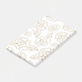 Blume Mandala 2 Post-it Klebezettel (angewinkelt)